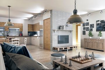  Projekt domu Strzyżyk II z garażem 2-st. [A1] (WRF2038) - projekt domu parterowego z poddaszem - Zdjęcie 3