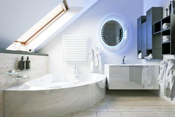  Projekt domu Strzyżyk II z garażem 2-st. [A1] (WRF2038) - projekt domu parterowego z poddaszem - Zdjęcie 6