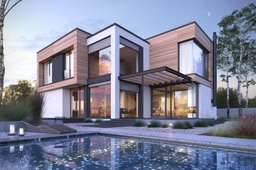  Projekt domu Otwarty 2 (WAW1133) - projekt domu z pełnym piętrem - Zdjęcie 2