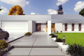  Projekt domu uA114 (WCB1186) - projekt domu parterowego - Zdjęcie 1