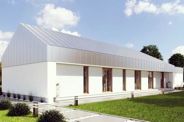  Projekt domu uA114 (WCB1186) - projekt domu parterowego - Zdjęcie 2