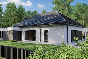  Projekt domu HomeKoncept 26 wariant 04 (KRX1112) - projekt domu parterowego - Zdjęcie 8