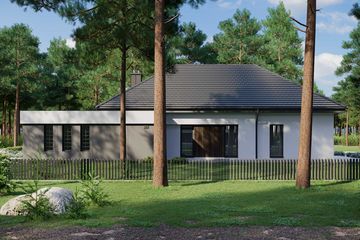  Projekt domu HomeKoncept 26 wariant 04 (KRX1112) - projekt domu parterowego - Zdjęcie 9