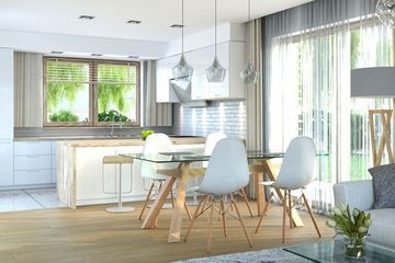  Projekt domu Harmonia Nova B (WRR1002) - projekt domu parterowego z poddaszem - Zdjęcie 5