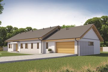  Projekt domu Caravela (SKA1104) - projekt domu parterowego - Zdjęcie 3