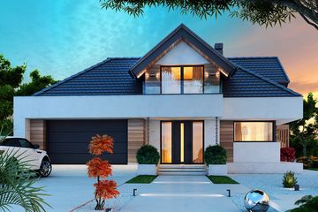  Projekt domu Opałek X 2G (BSB1143) - projekt domu parterowego z poddaszem - Zdjęcie 4