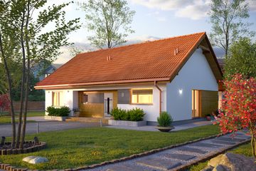  Projekt domu Awokado 2 (BSA2252) - projekt domu parterowego - Zdjęcie 14