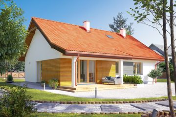  Projekt domu Awokado 2 (BSA2252) - projekt domu parterowego - Zdjęcie 15