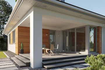  Projekt domu Kordian Alfa (1679) (KRD2821) - projekt domu parterowego - Zdjęcie 4