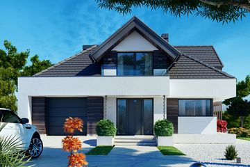  Projekt domu Opałek X (BSB1144) - projekt domu parterowego z poddaszem - Zdjęcie 5