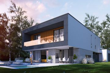  Projekt domu Eximius I G2 (SLS1143) - projekt domu z pełnym piętrem - Zdjęcie 2