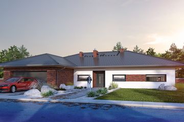  Projekt domu Illecebrosus VII G2 (SLS1146) - projekt domu parterowego - Zdjęcie 1