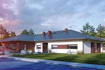  Projekt domu Illecebrosus VII G2 (SLS1146) - projekt domu parterowego - Zdjęcie 3