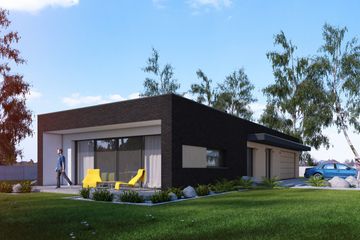  Projekt domu Solus I G2 (SLS1151) - projekt domu parterowego - Zdjęcie 2