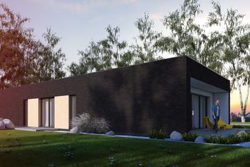  Projekt domu Solus I G2 (SLS1151) - projekt domu parterowego - Zdjęcie 4