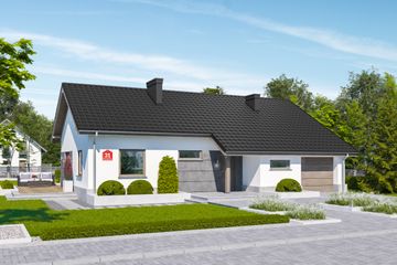  Projekt domu przy Przyjemnej 31 bis (KRK1644) - projekt domu parterowego - Zdjęcie 1