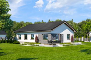  Projekt domu przy Przyjemnej 32 (KRK1645) - projekt domu parterowego - Zdjęcie 2
