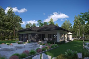  Projekt domu Sej-pro 036 energo (ELW1023) - projekt domu parterowego - Zdjęcie 3