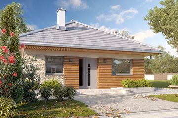  Projekt domu Imbir 6 (BSA2261) - projekt domu parterowego - Zdjęcie 3