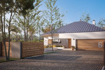  Projekt domu Cytrus 6 (BSA2258) - projekt domu parterowego - Zdjęcie 3