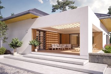  Projekt domu Cytrus 5 (BSA2257) - projekt domu parterowego - Zdjęcie 5