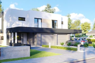  Projekt domu HomeKoncept 52 B (KRX1114) - projekt domu z pełnym piętrem - Zdjęcie 2