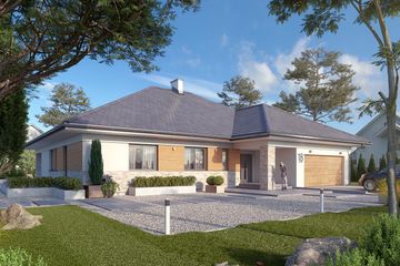  Projekt domu Decyma 14 (BSA2264) - projekt domu parterowego - Zdjęcie 2