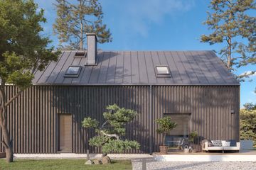  Projekt domu Pogodny 2 (BSA2265) - projekt domu parterowego z poddaszem - Zdjęcie 3