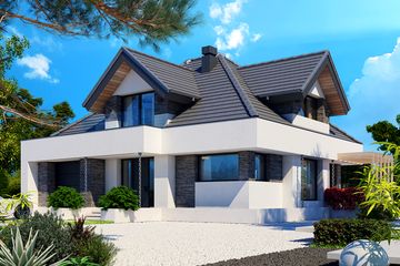  Projekt domu Alicja X (BSB1146) - projekt domu parterowego z poddaszem - Zdjęcie 3