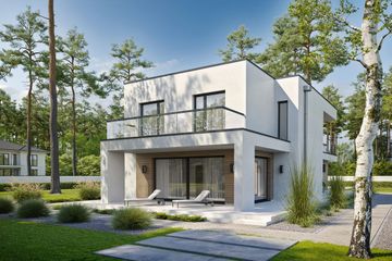  Projekt domu Porywający D67 (WWB1076) - projekt domu z pełnym piętrem - Zdjęcie 2