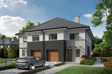  Projekt domu Eco 23 (WOZ1039) - projekt domu z pełnym piętrem - Zdjęcie 1