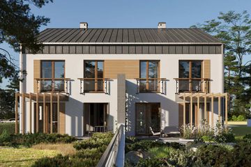  Projekt domu Iryda Duo (1667) (KRD2823) - projekt domu z pełnym piętrem - Zdjęcie 4