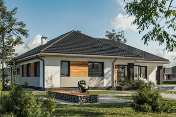  Projekt domu Ariadna (1682) (KRD2825) - projekt domu parterowego - Zdjęcie 3