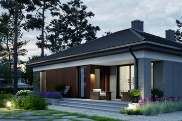  Projekt domu Eco 35 (WOZ1041) - projekt domu parterowego - Zdjęcie 5