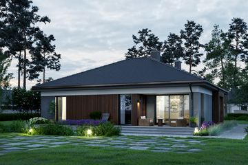  Projekt domu Eco 35 (WOZ1041) - projekt domu parterowego - Zdjęcie 6