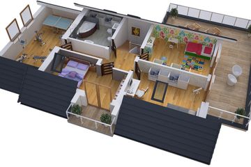  Projekt domu BW-55 wariant 4 (JGC1202) - projekt domu parterowego z poddaszem - Zdjęcie 4