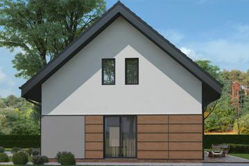  Projekt domu uA144 (WCB1200) - projekt domu parterowego z poddaszem - Zdjęcie 2