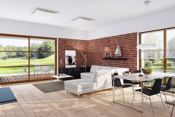  Projekt domu E-144 (WAX1049) - projekt domu parterowego - Zdjęcie 3