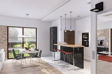  Projekt domu E-243 (WAX1145) - projekt domu parterowego - Zdjęcie 4