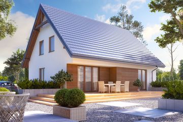  Projekt domu Arion 2 (BSA2269) - projekt domu parterowego z poddaszem - Zdjęcie 4