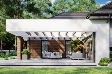  Projekt domu HomeKoncept 26 wariant 06 (KRX1116) - projekt domu parterowego - Zdjęcie 4