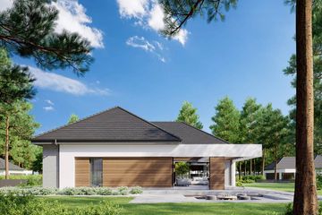  Projekt domu HomeKoncept 26 wariant 06 (KRX1116) - projekt domu parterowego - Zdjęcie 9