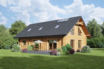  Projekt domu Chmielów dw 11 (KRP2370) - projekt domu parterowego - Zdjęcie 2