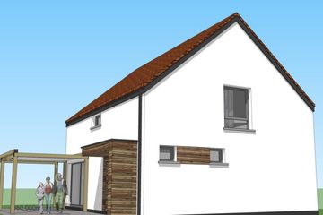  Projekt domu eko Typowy 9 (KKE1009) - projekt domu parterowego z poddaszem - Zdjęcie 4