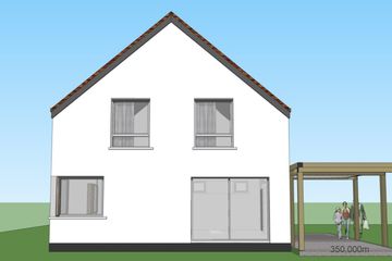  Projekt domu eko Typowy 9 (KKE1009) - projekt domu parterowego z poddaszem - Zdjęcie 5