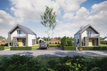  Projekt domu eko Typowy 48 (KKE1047) - projekt domu parterowego z poddaszem - Zdjęcie 4