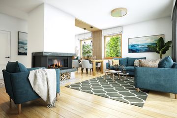  Projekt domu Tamarillo (WOF1070) - projekt domu parterowego z poddaszem - Zdjęcie 6