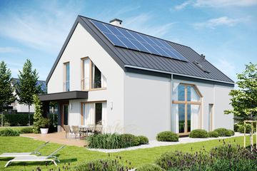  Projekt domu DomStudio 08A (KCD1008) - projekt domu parterowego z poddaszem - Zdjęcie 3