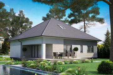  Projekt domu KA9 T (PKT1137) - projekt domu parterowego - Zdjęcie 2