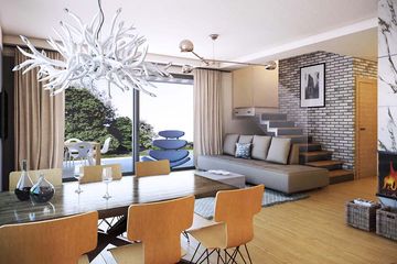  Projekt domu Primo (WRN1464) - projekt domu parterowego z poddaszem - Zdjęcie 3